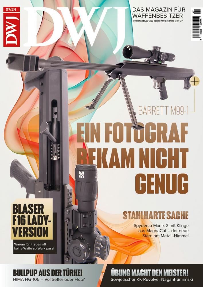 DWJ - Das Magazin für Waffenbesitzer - Ausgabe 07/2024